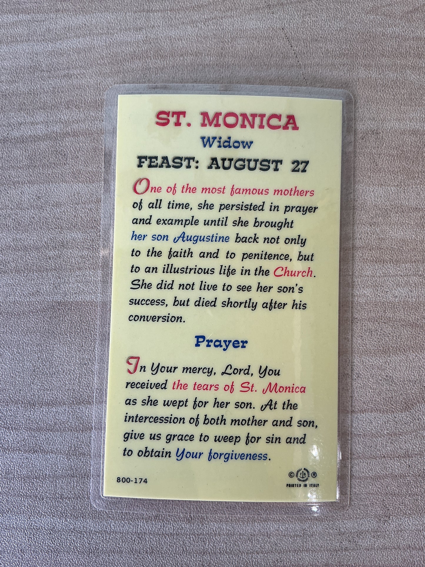 St. Monica