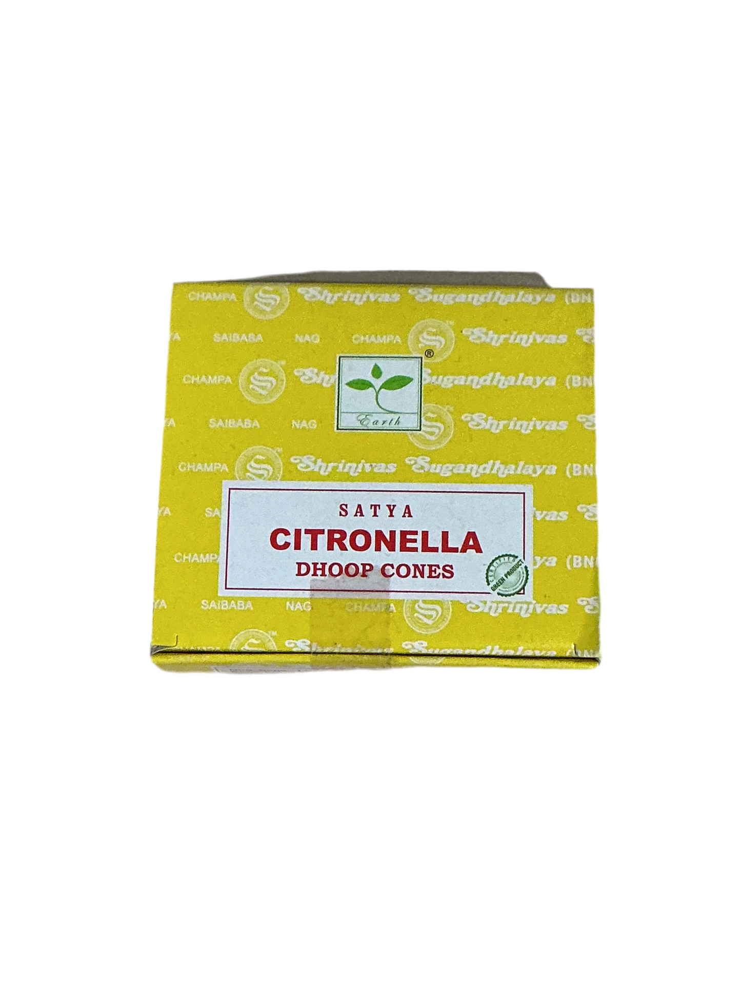 Satya Citronella Dhoop Cones Incense