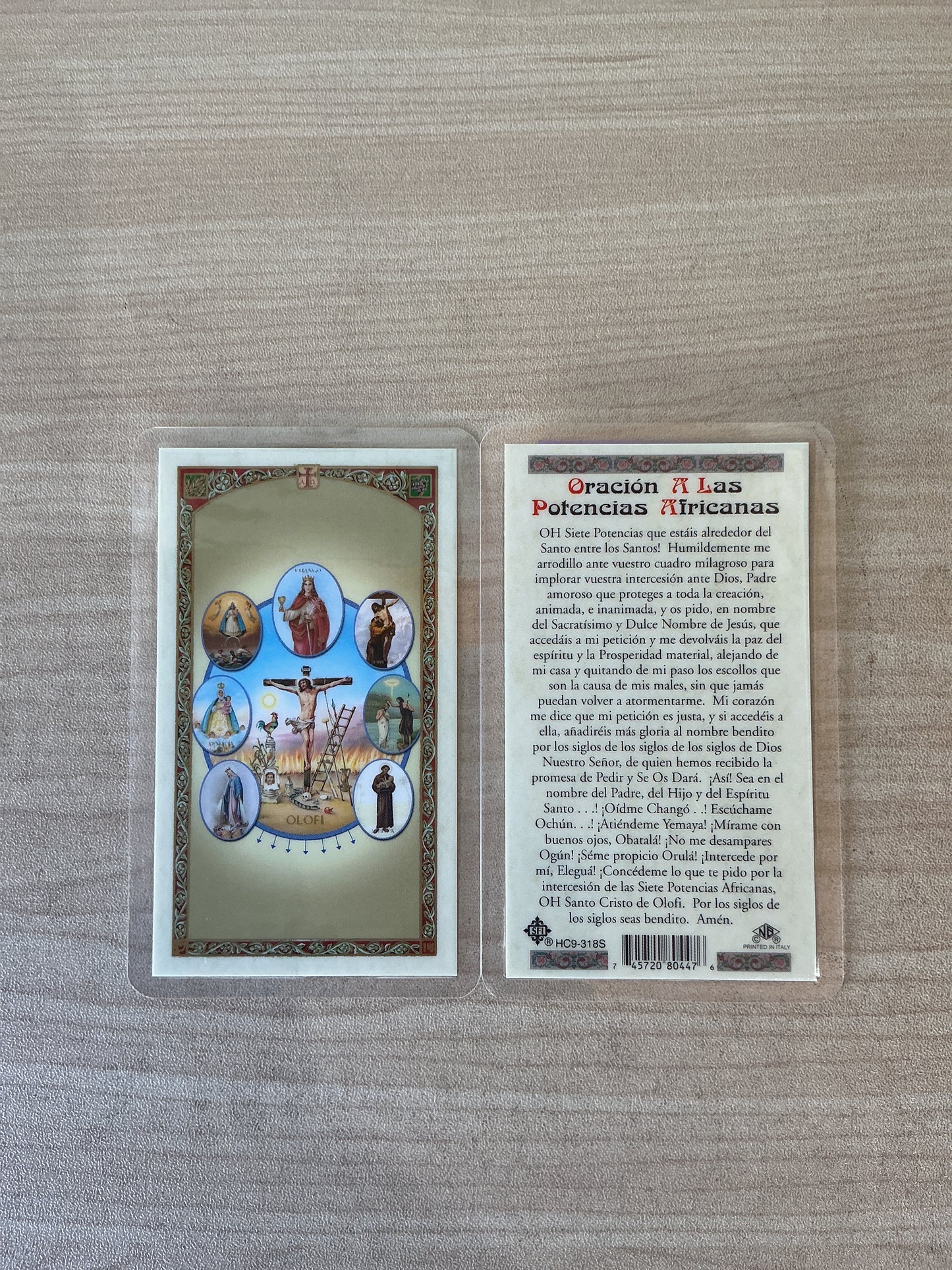 Oración a las potencias africanas