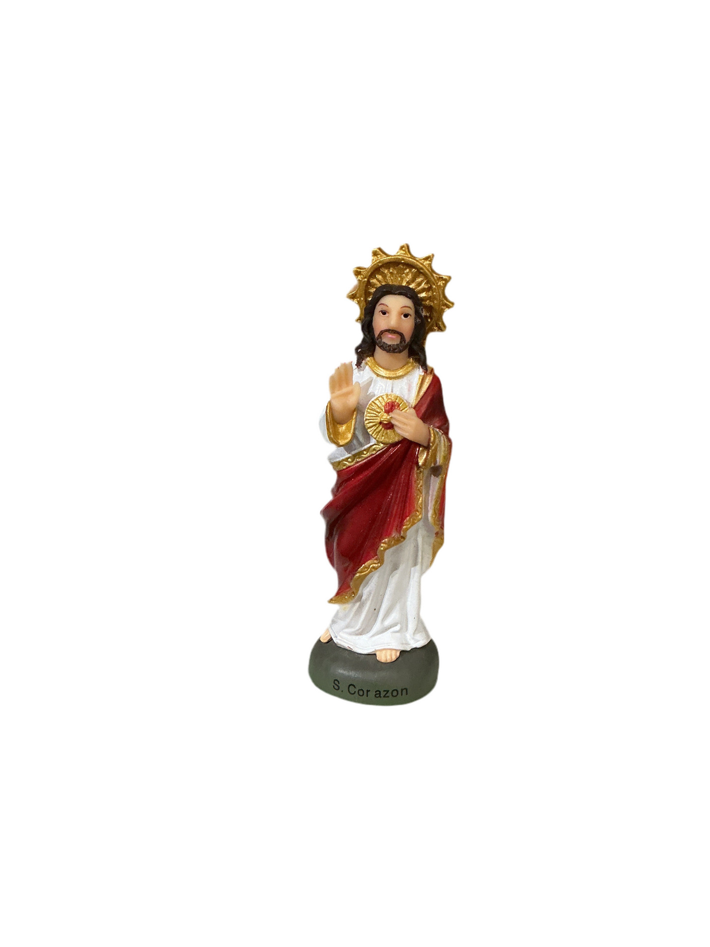 Sagrado Corazon de Jesús 3"H