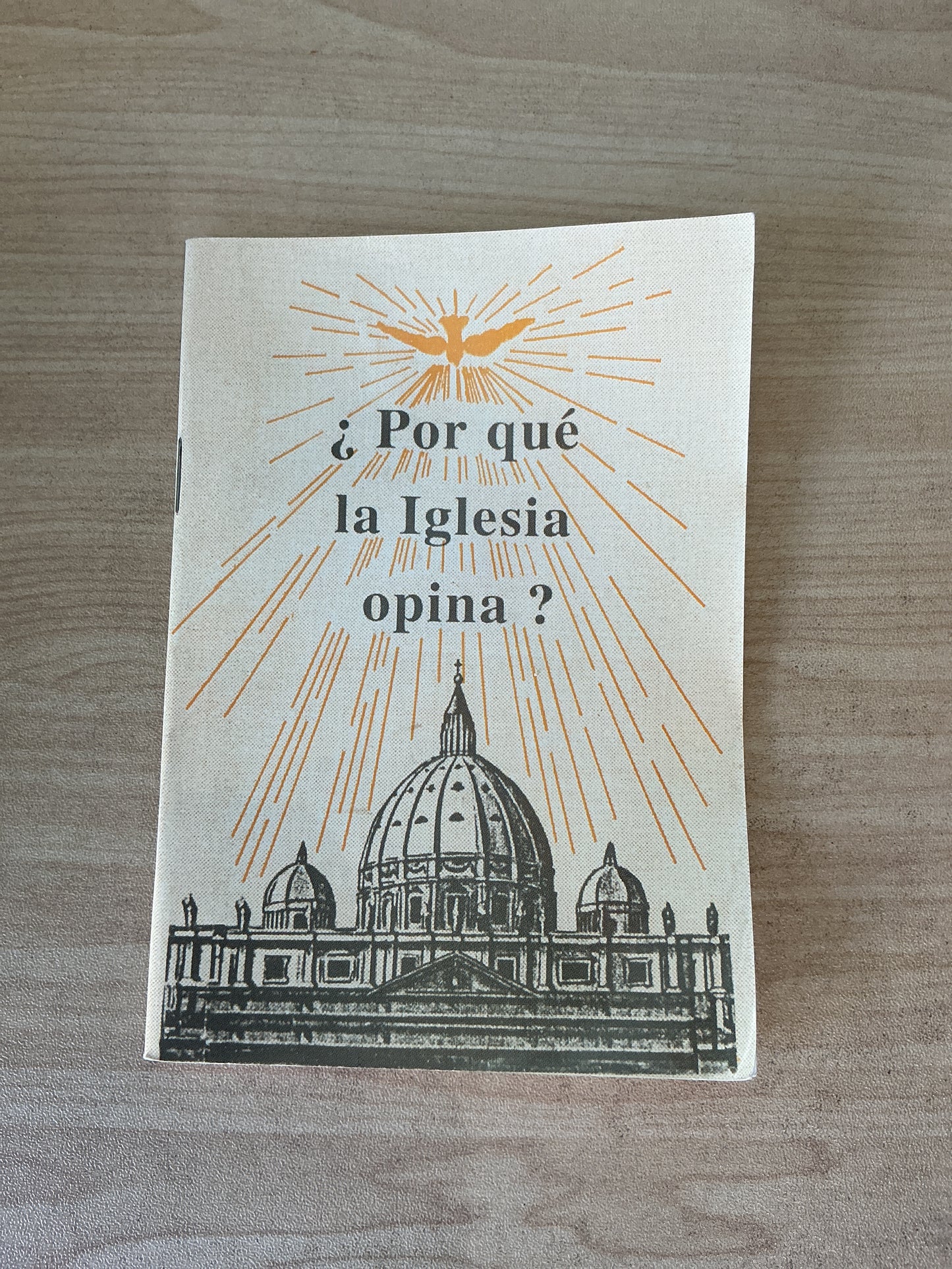 ¿Por qué la iglesia opina?