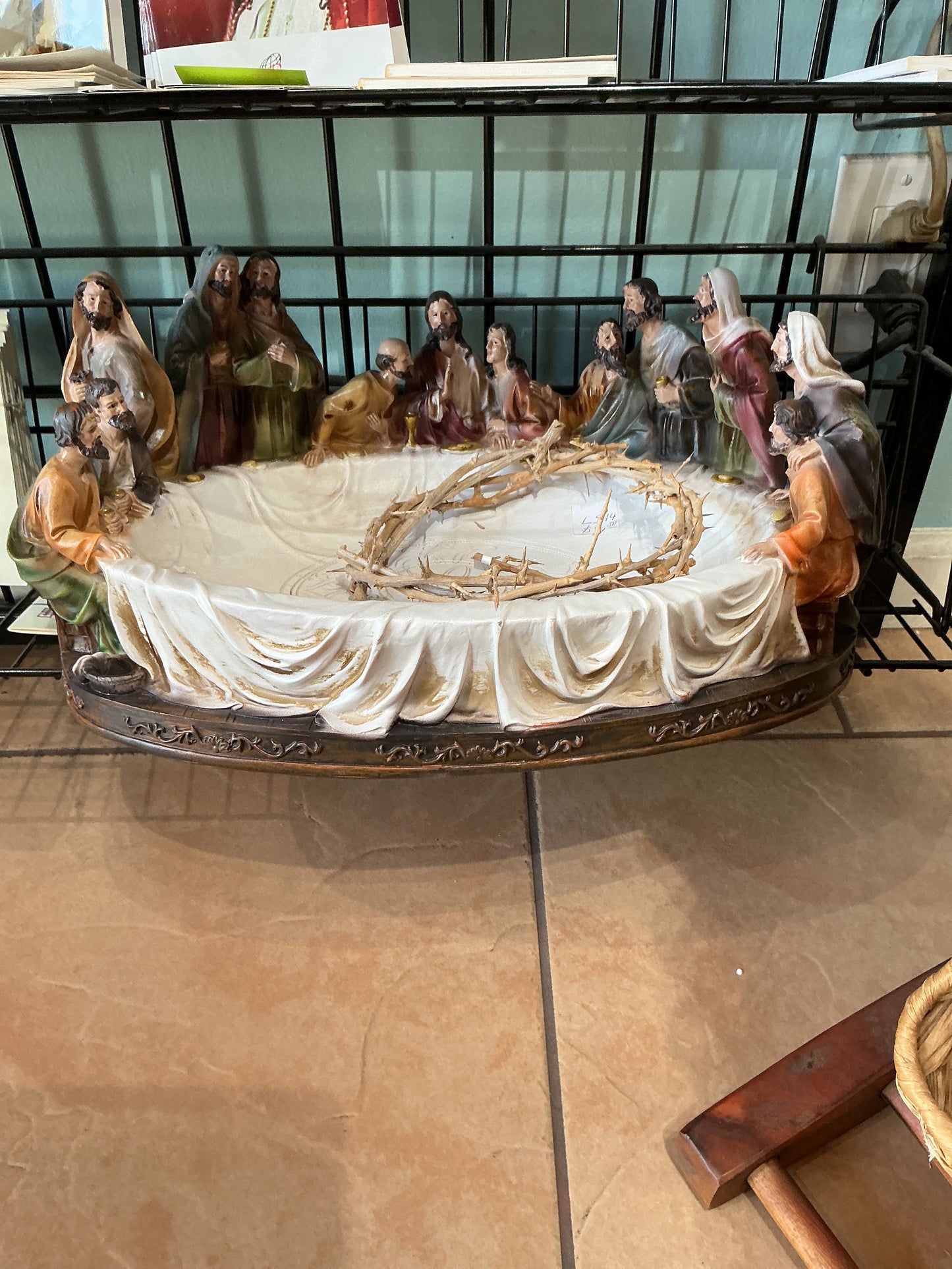 Last Supper Bowl 16"H