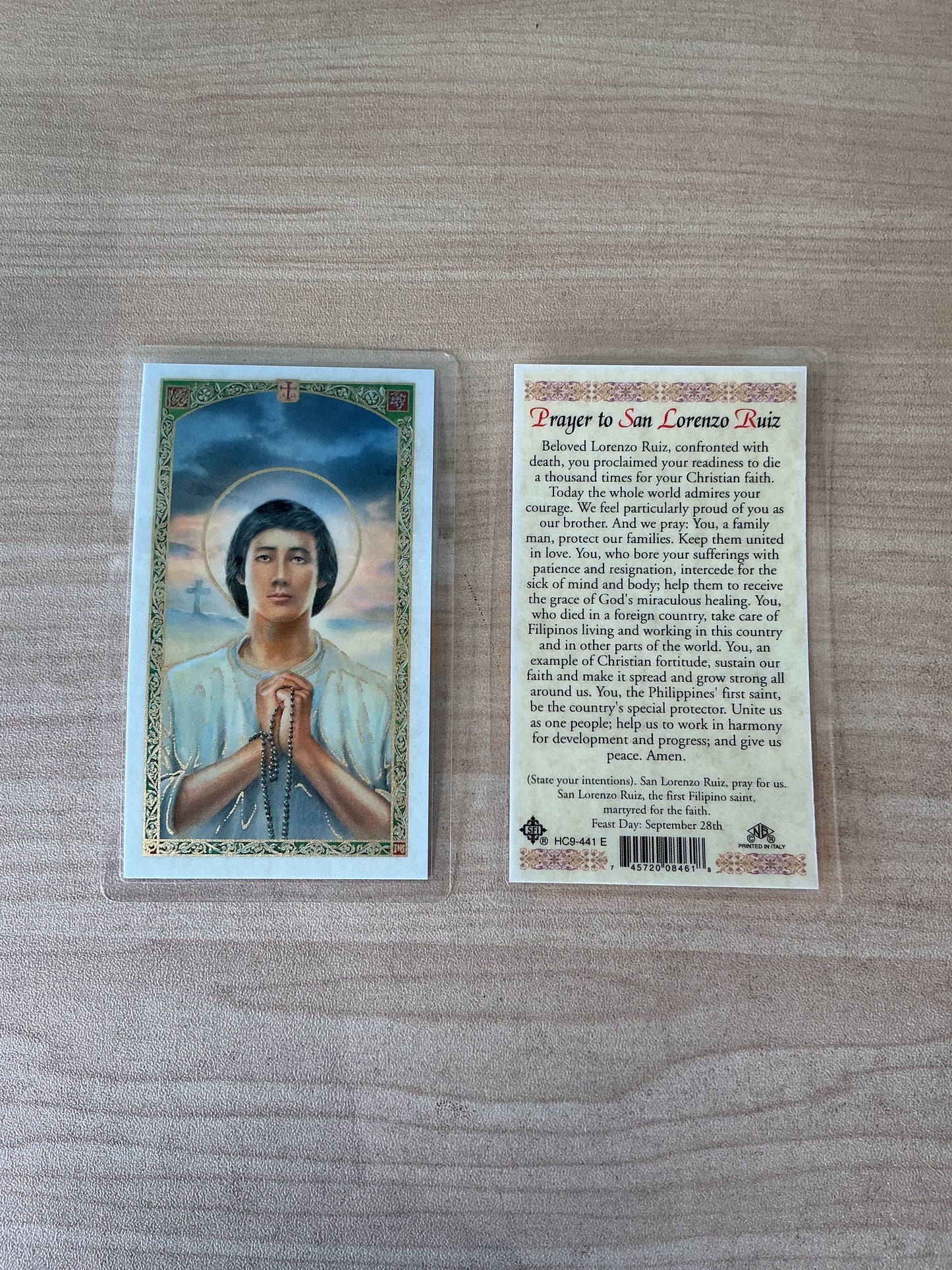 Prayer to San Lorenzo Ruiz