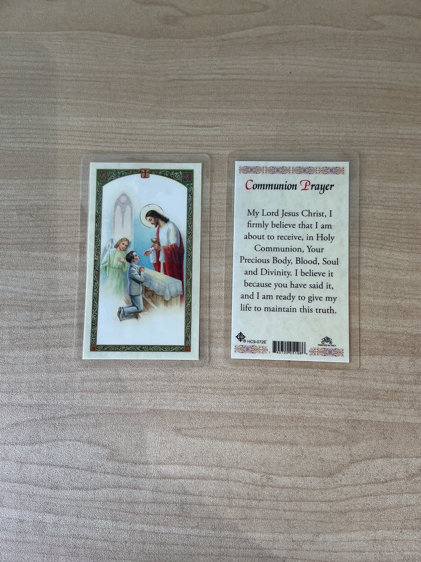 Communion Prayer Boy 2