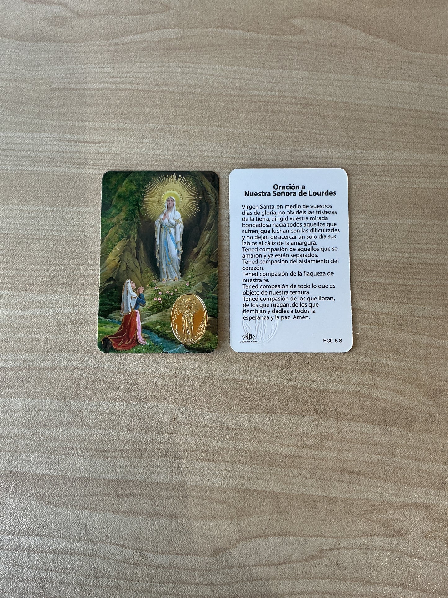 Oración a Nuestra Señora de Lourdes