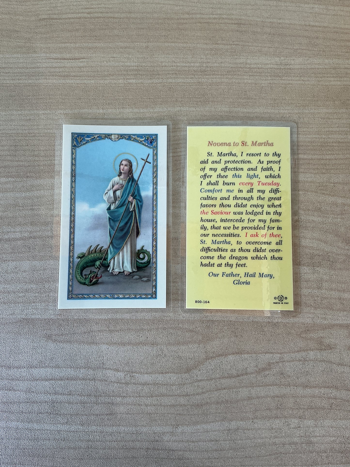 Novena to St. Martha