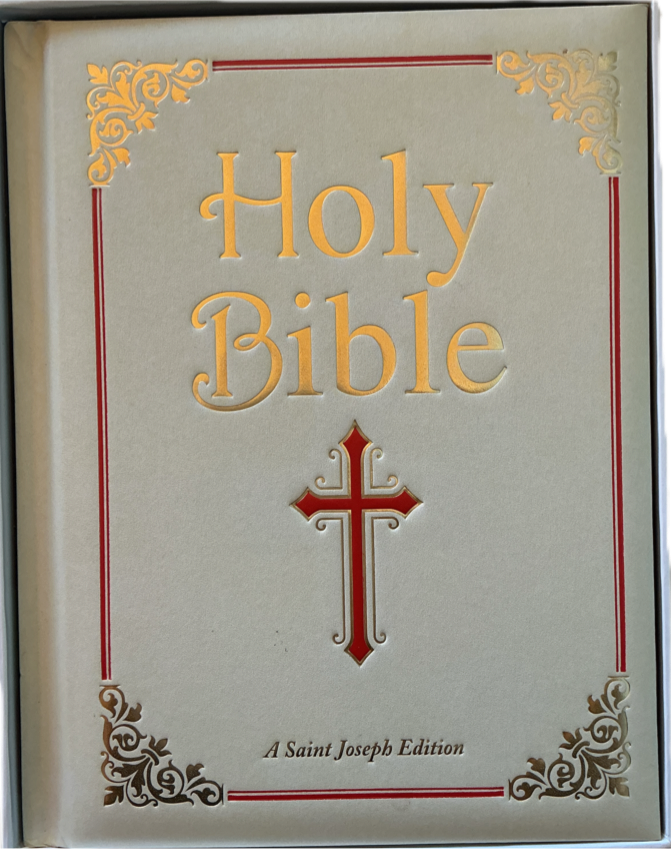 New Catholic Bible Family Edition (Beige Cover)