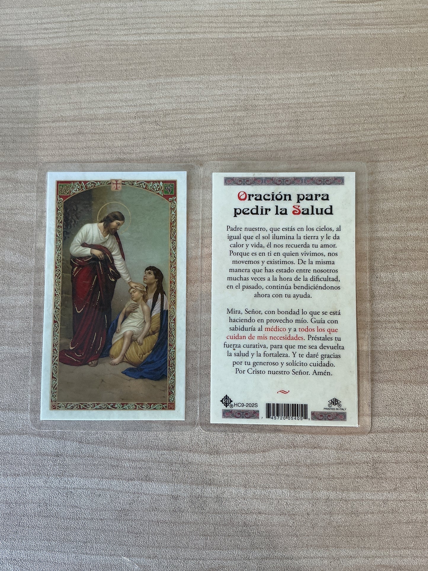 Oración para pedir salud