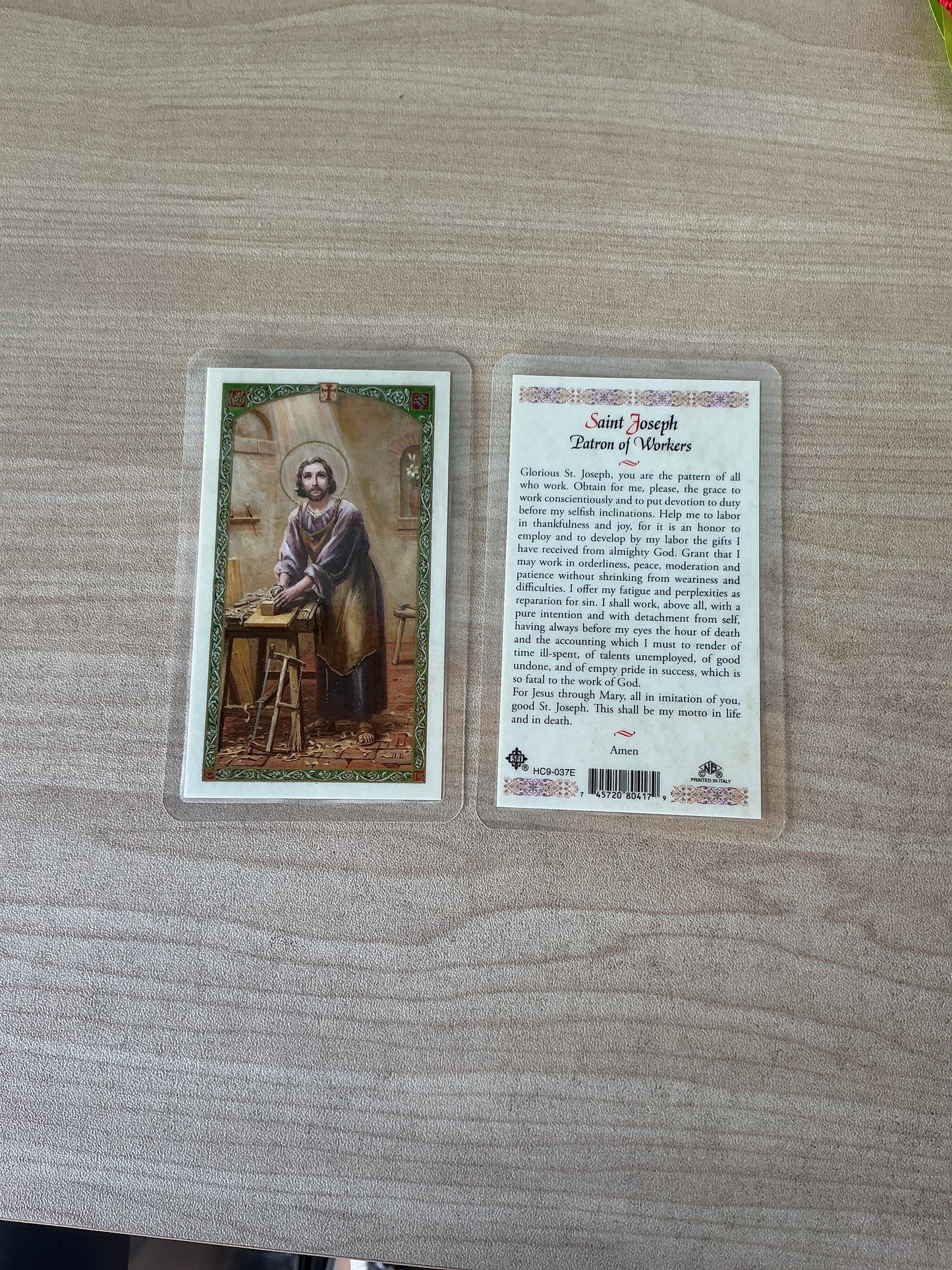 Saint Joseph Patron of Workers