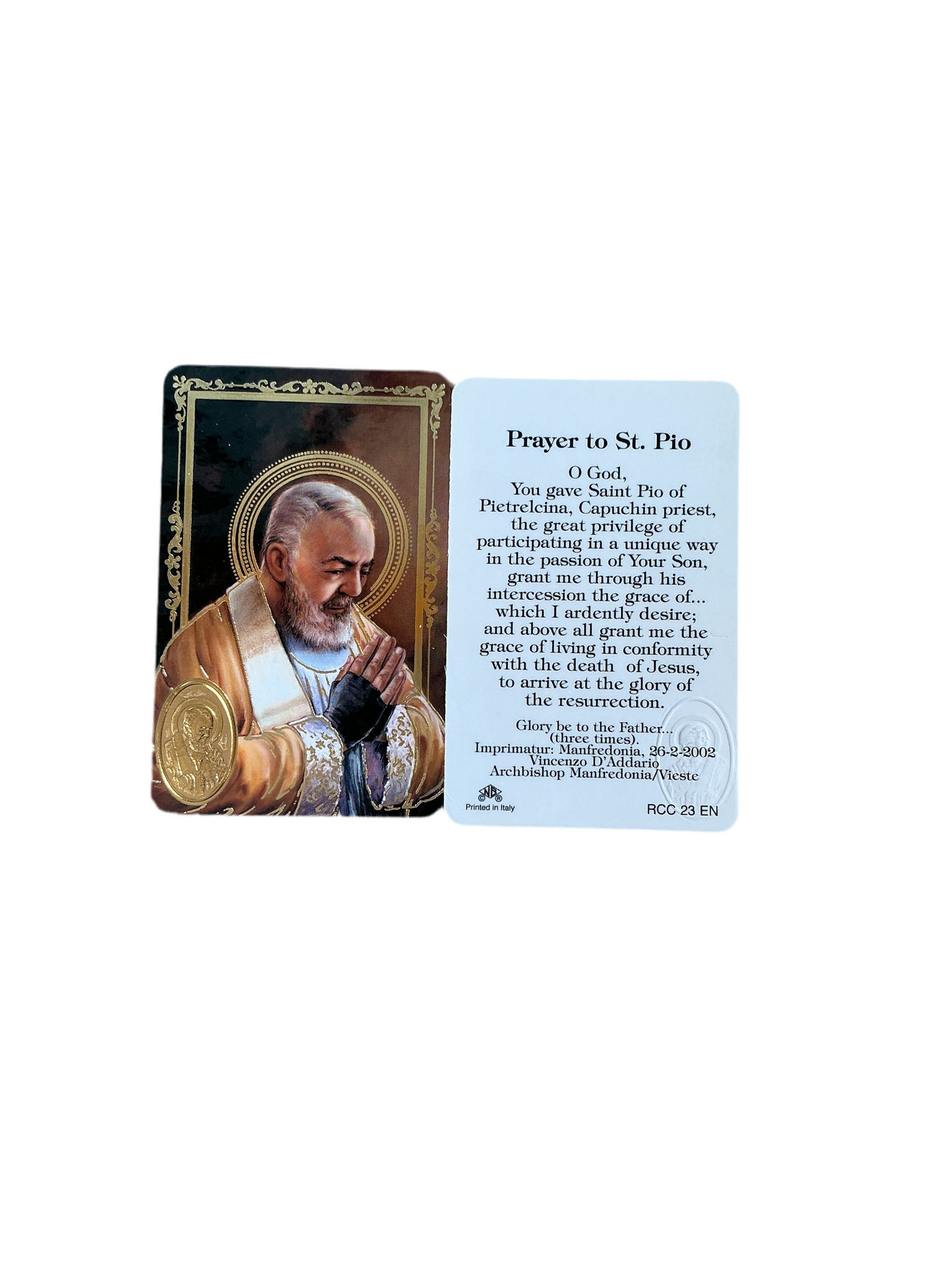 Prayer to St. Pio