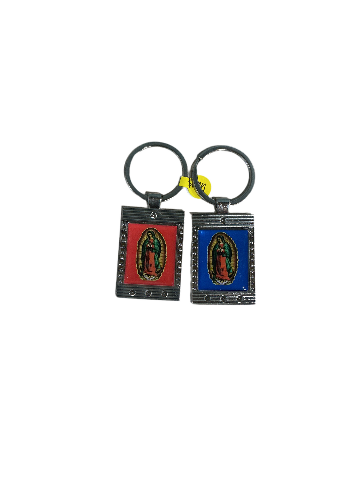 LLAVERO CUADRADO VIRGEN DE GUADALUPE