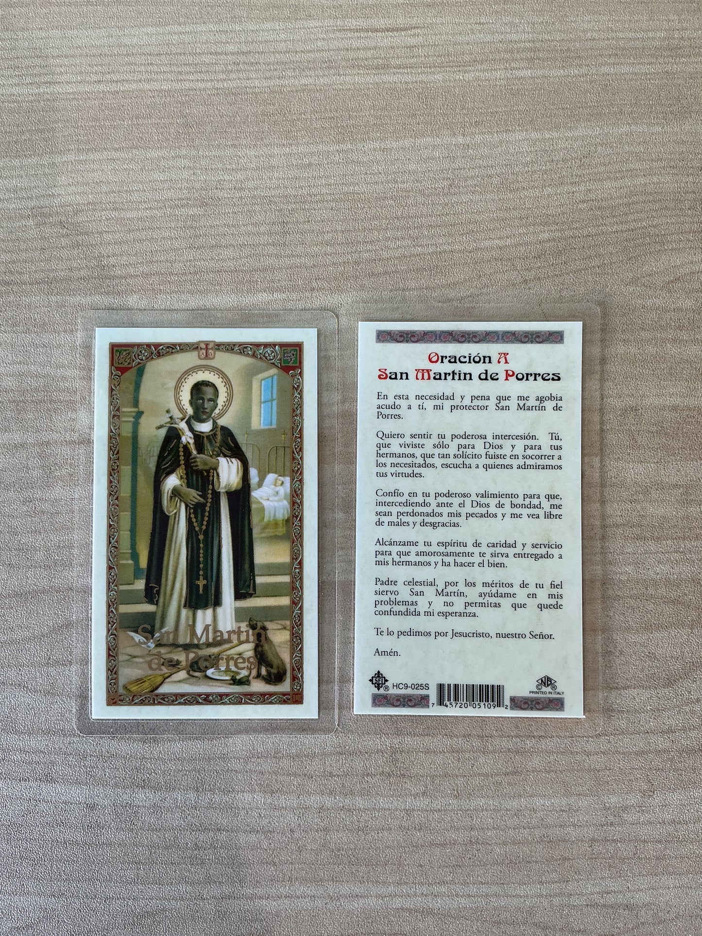 Oración a San Martin de Porres