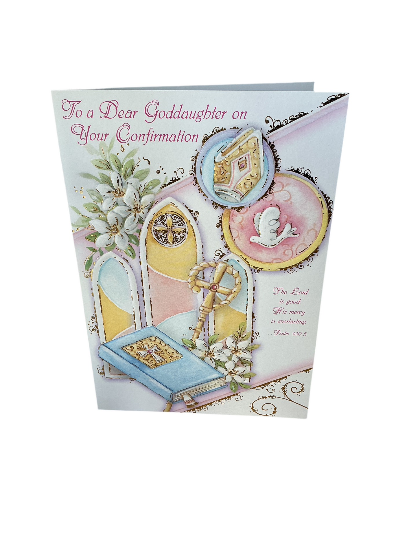 Goddaughter Confirmation Card