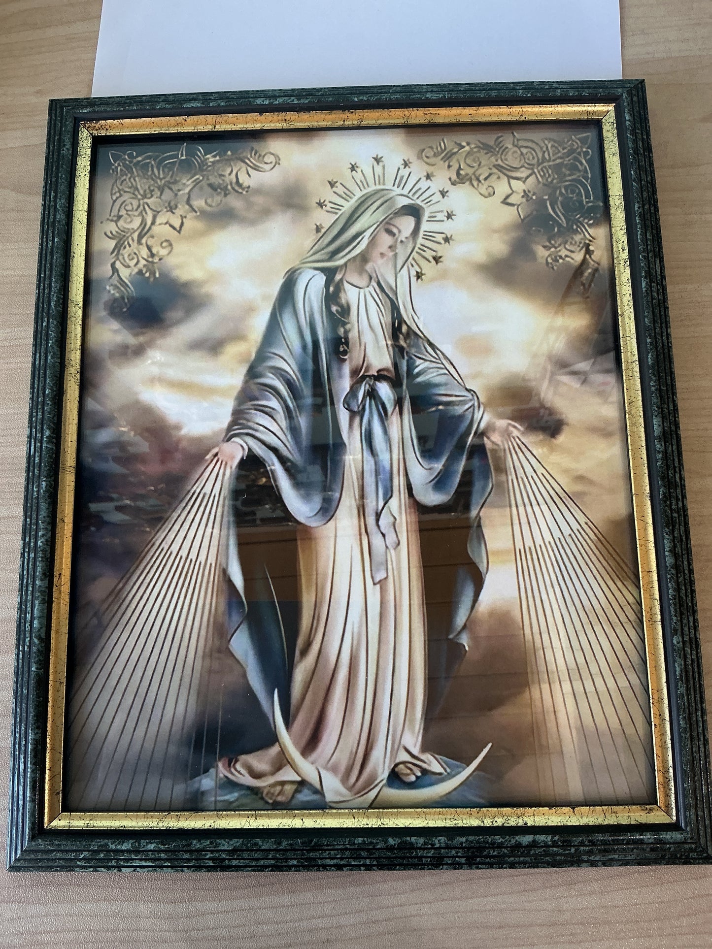 Picture 8x10"H - Virgen Milagrosa