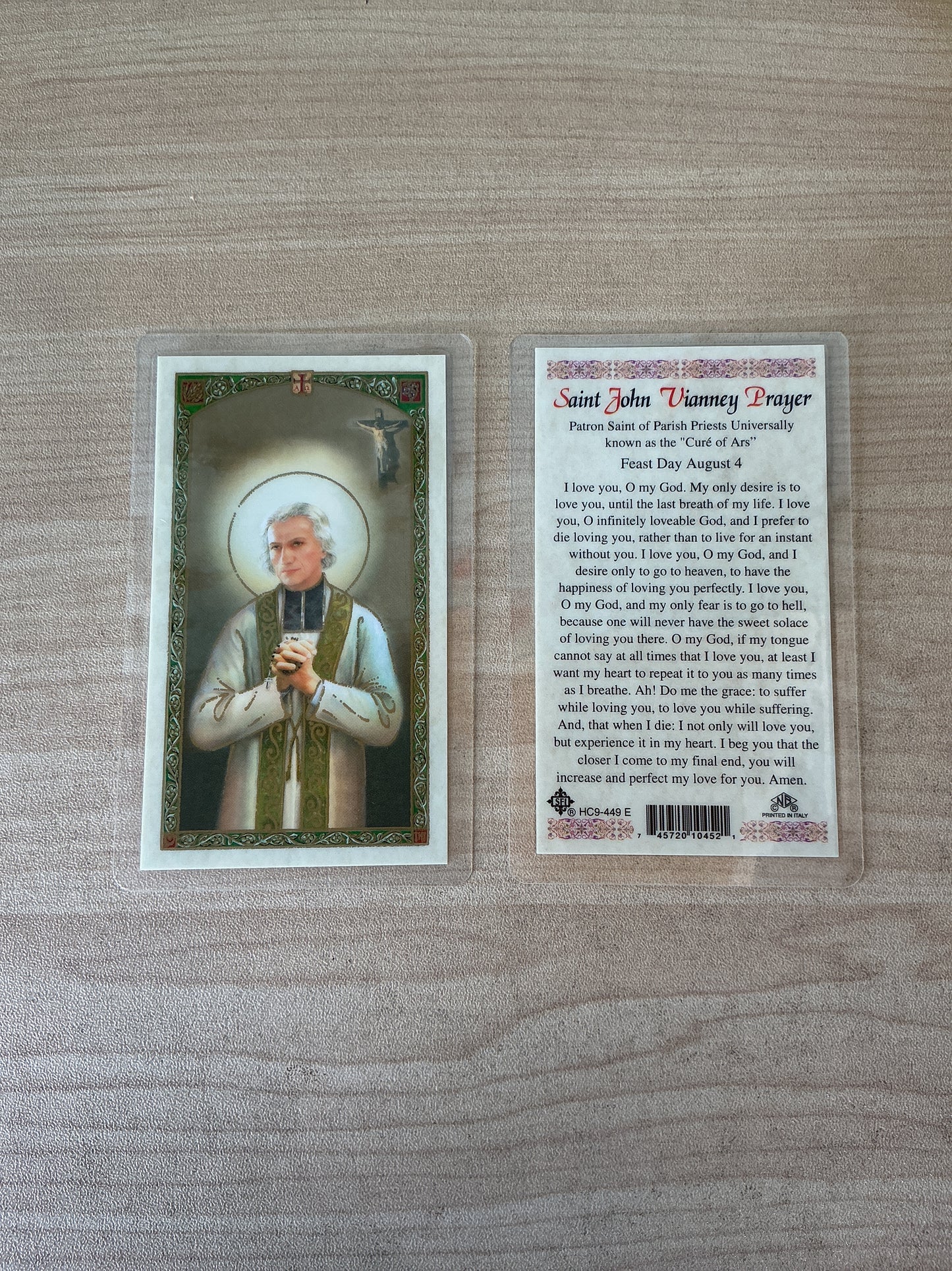 Saint John Vianney Prayer