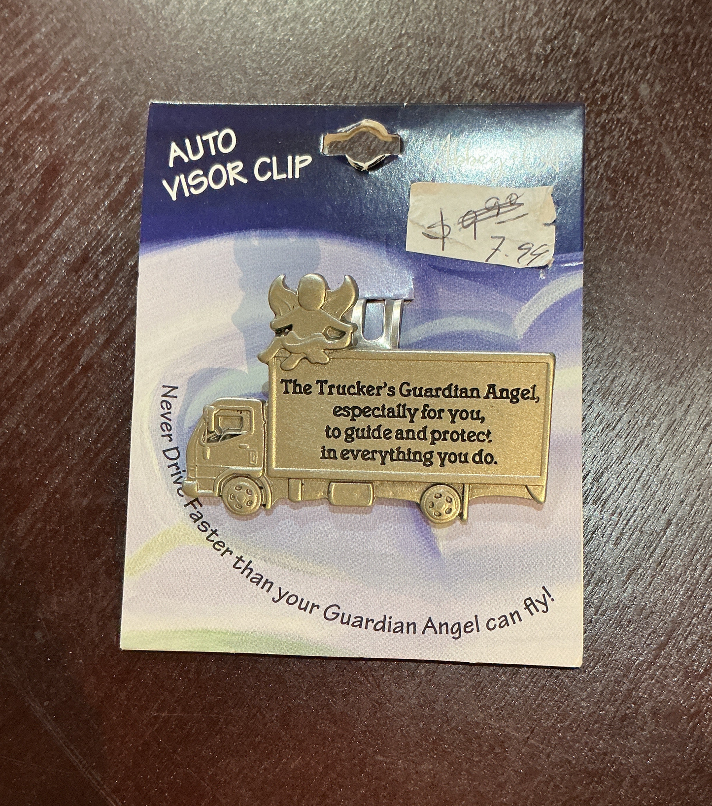 The Trucker's Guardian Angel Visor Cup