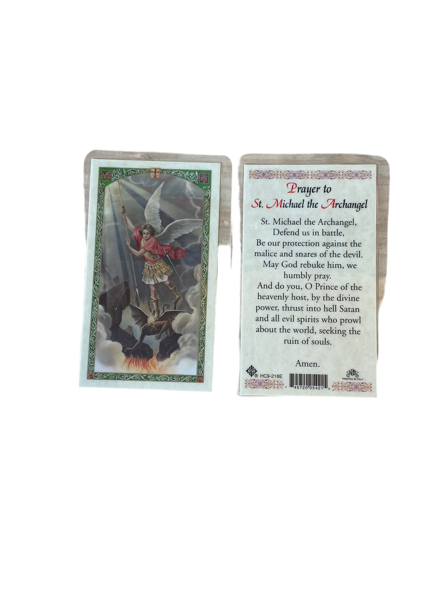 Prayer to St. Michael the Archangel