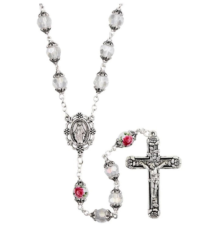 Crystal Madonna of the Rose Rosary