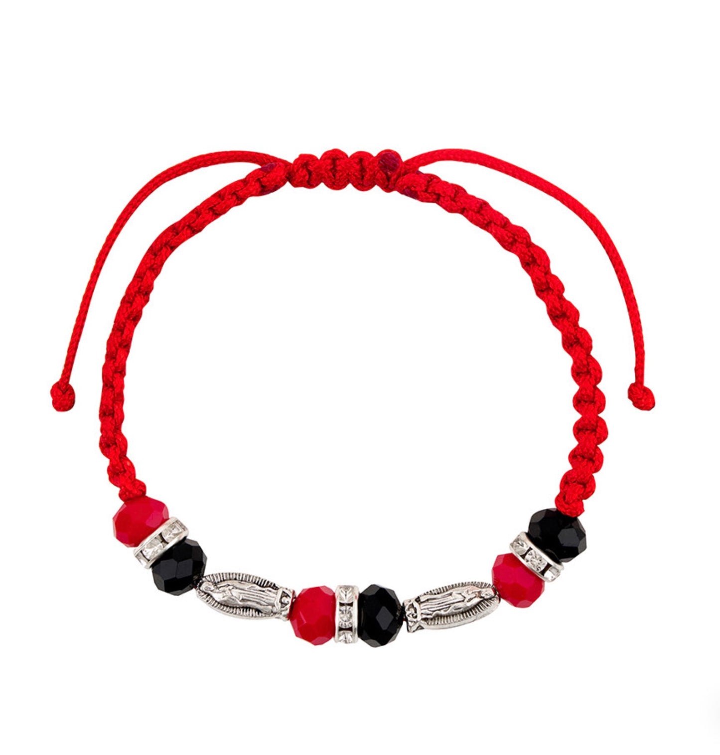Our Lady of Guadalupe Crown Bead Bracelet