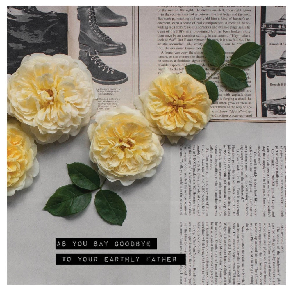 Greeting Card - Sympathy - Floral Pages