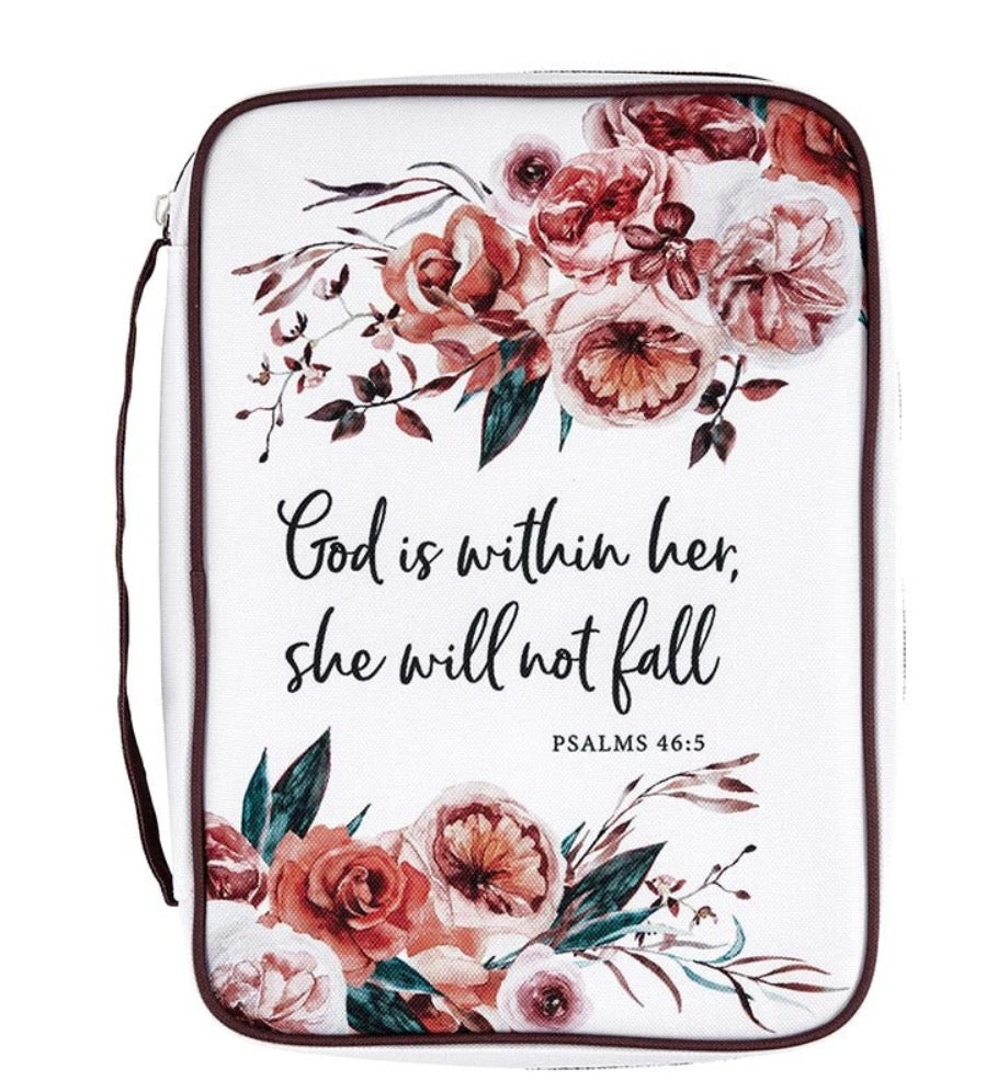 Bible Cover - God Is Within Her