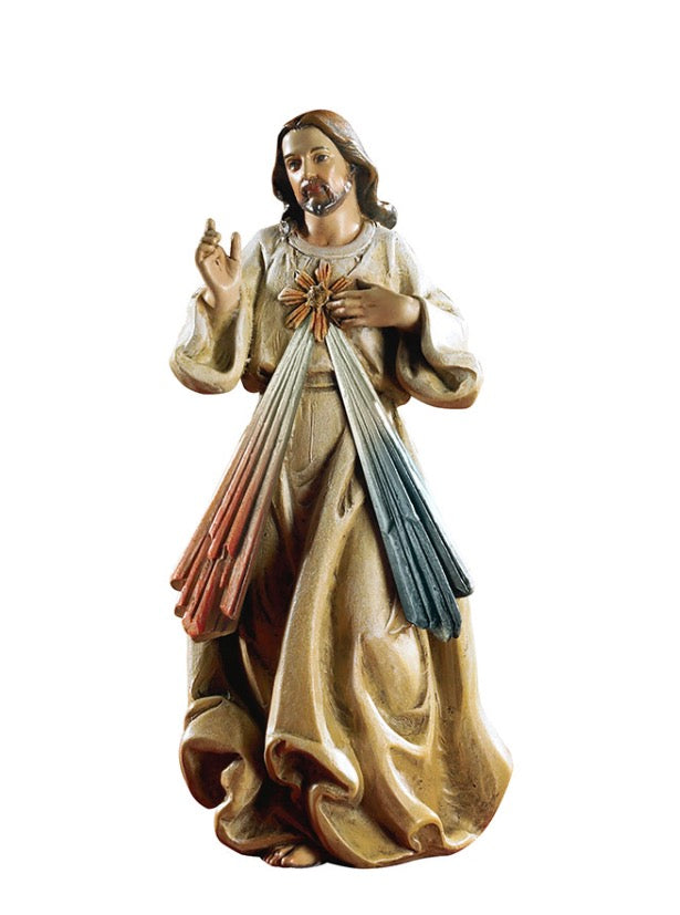 4" Divine Mercy Statue