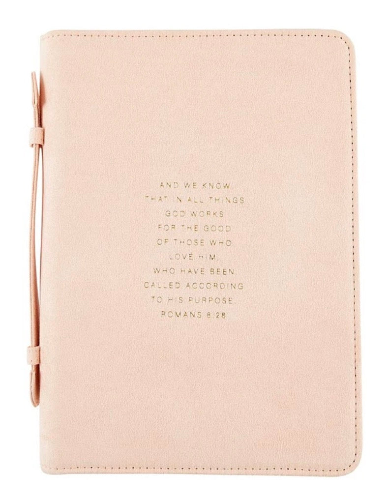 Simply Faith Bible Cover - Romans 8:28