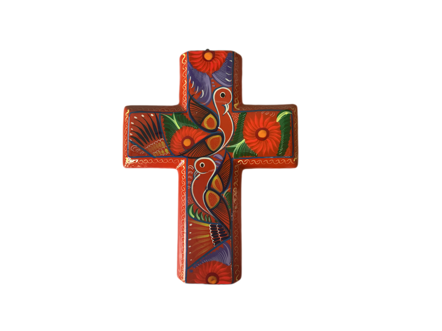 Cross Ceramic 8.6"H