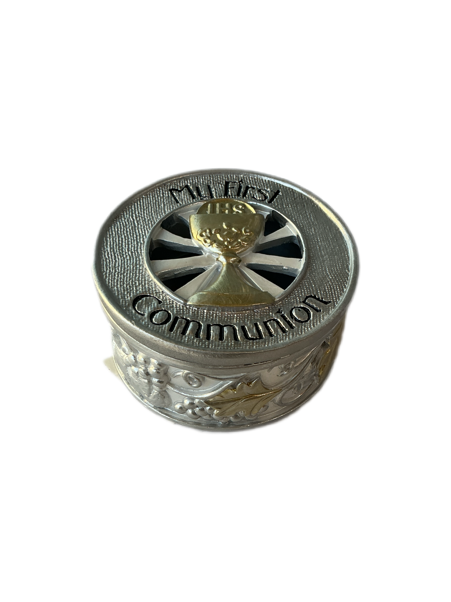 My First Communion 1.5"H Silver/ Gold Box