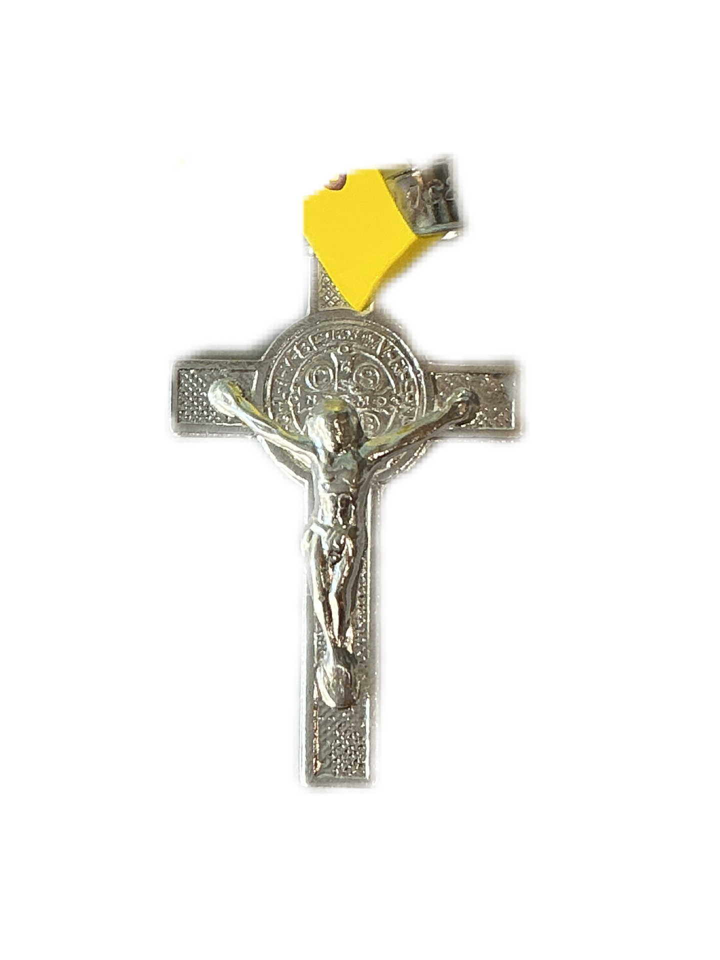 Silver St Benedict Crucifix Medal