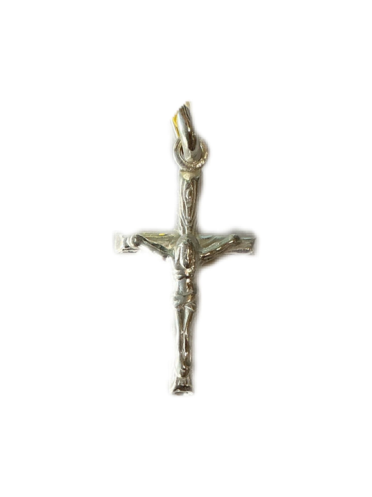 Silver Crucifix 1"H