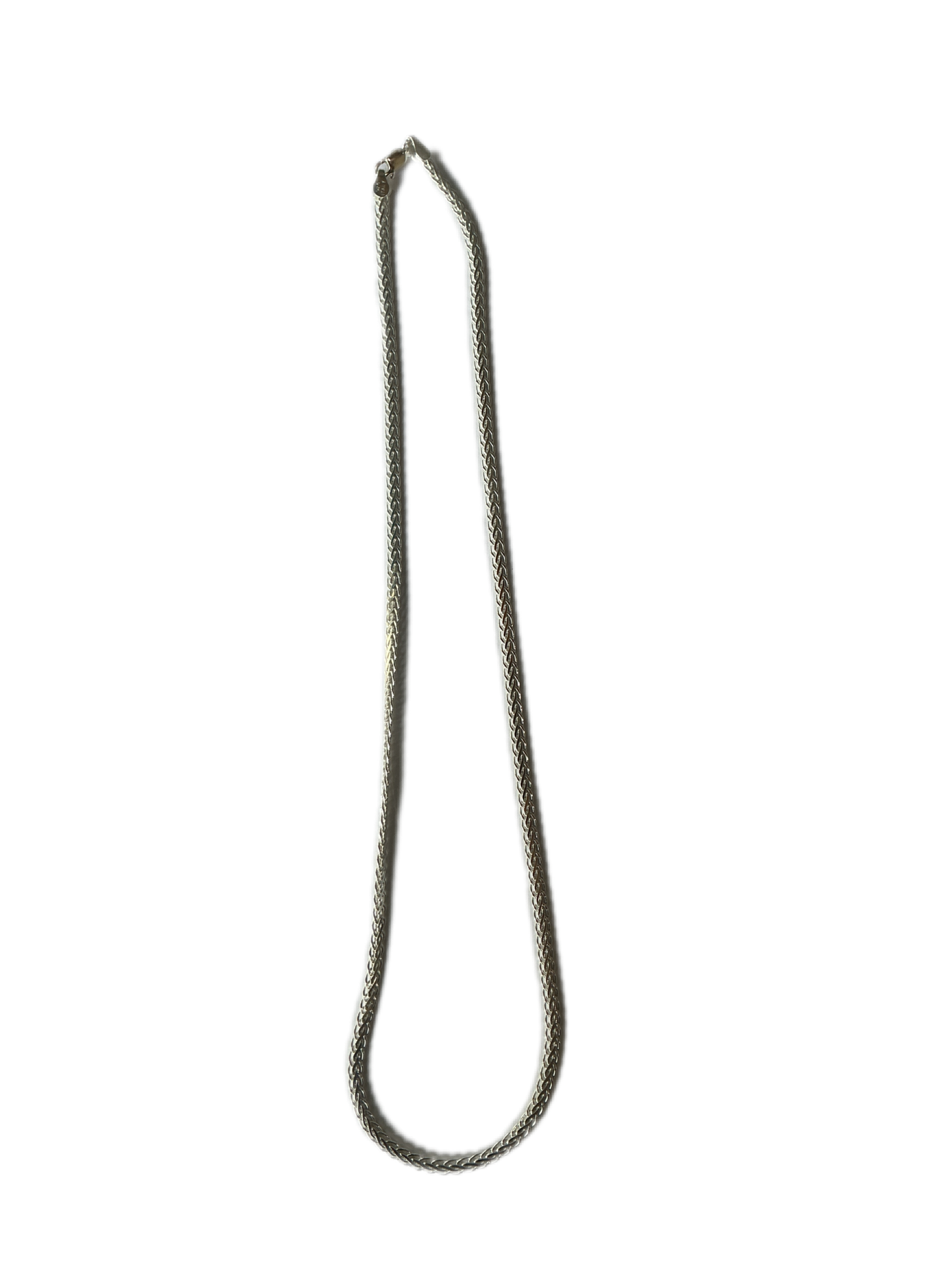 Silver Snake Chain 20"H