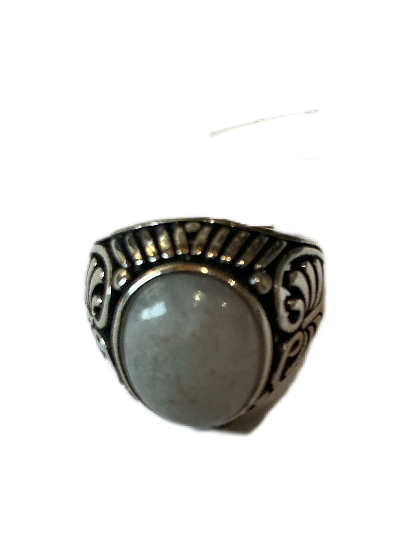 Stone Ring Silver Size #7