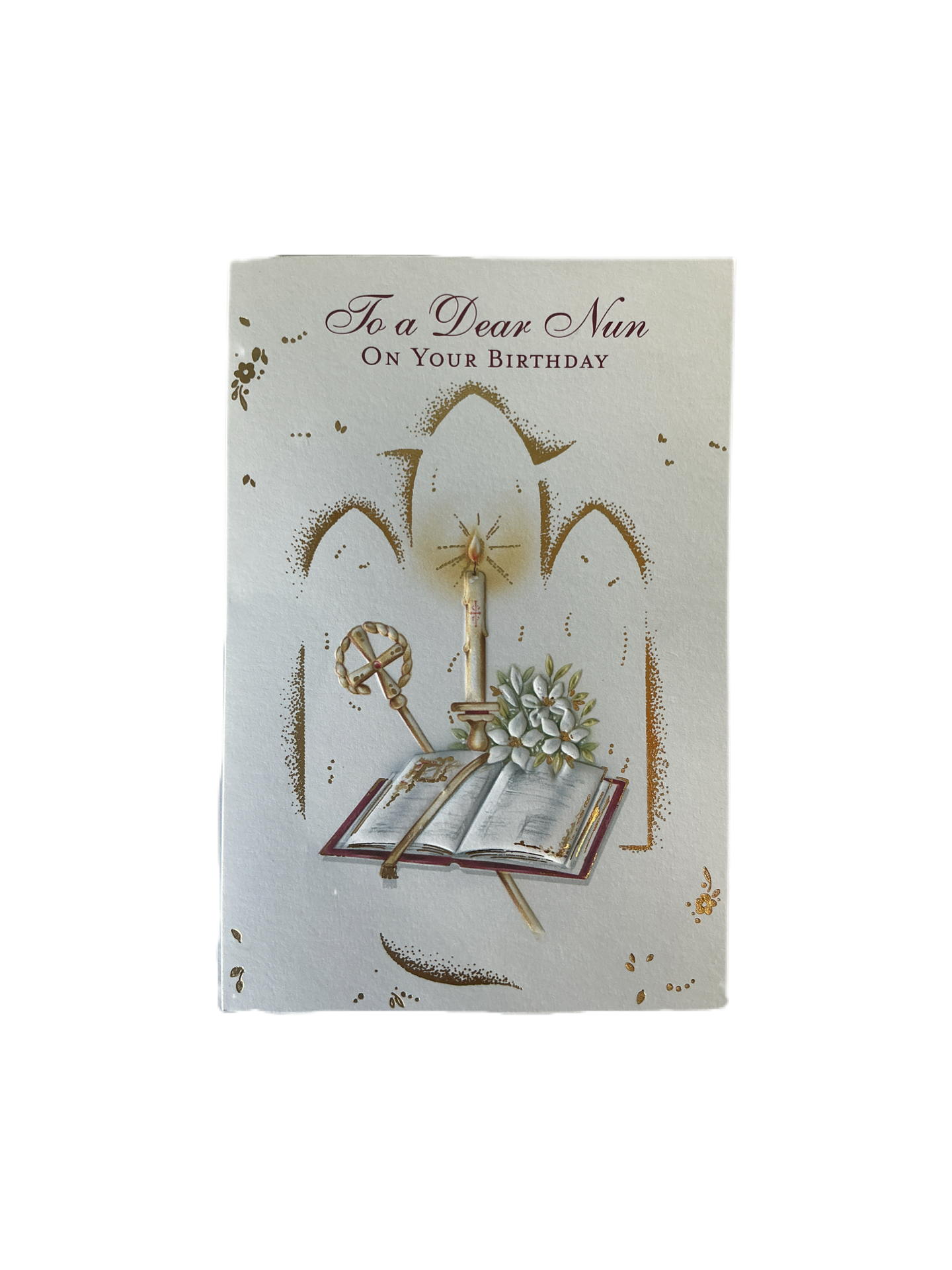 To a Dear Nun on Your Birthday Card
