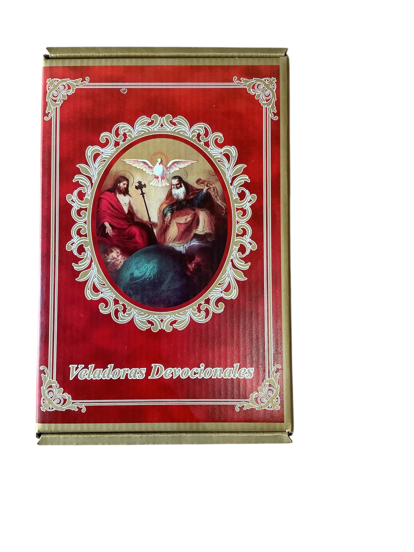 12 Devotional Candles Divine Providence Box 12 Veladoras Devocionales de la Divina Providencia