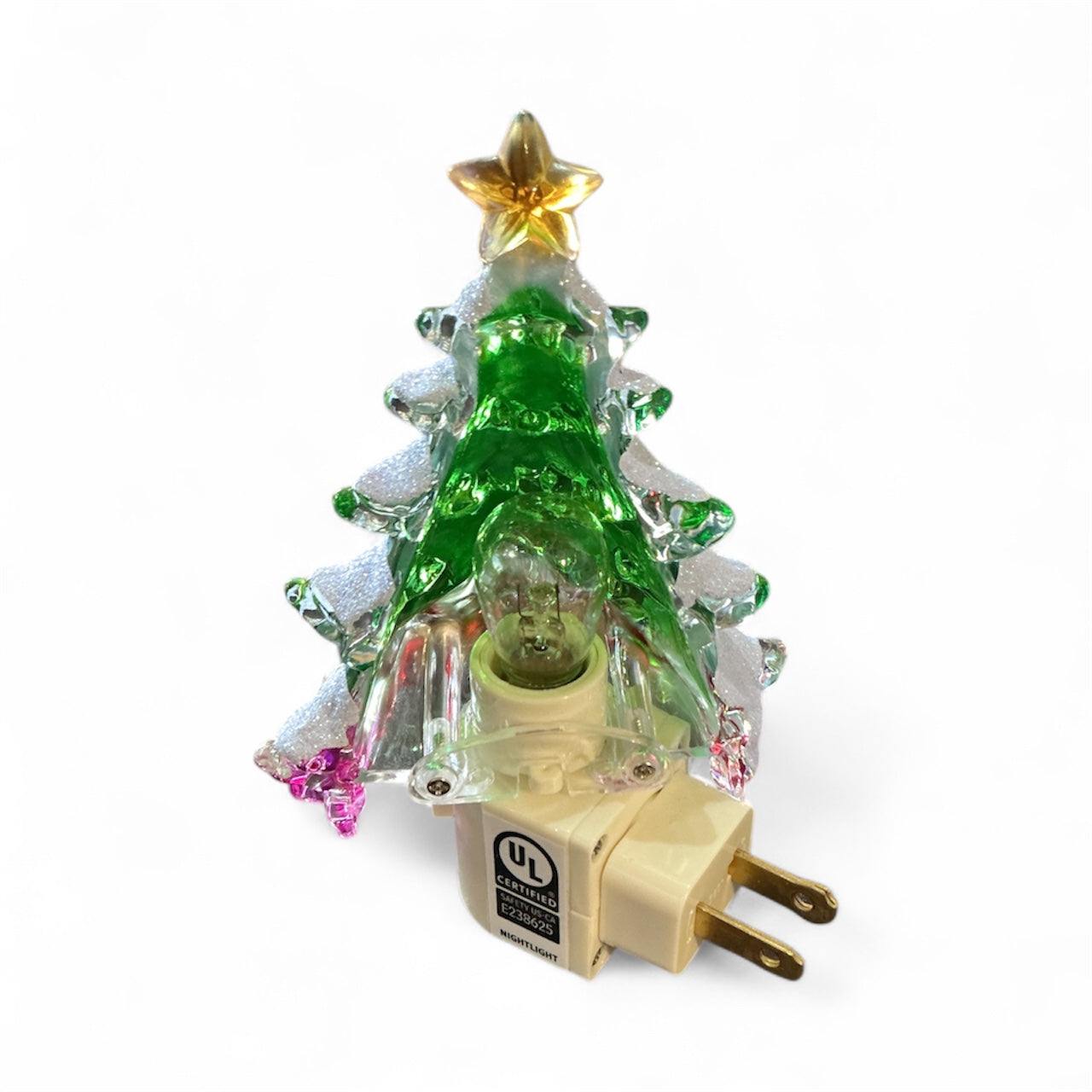 Christmas Tree Night Light 5"H