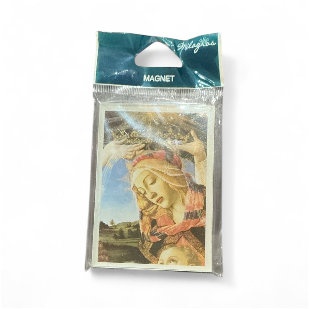 Magnet con imagen de Virgen