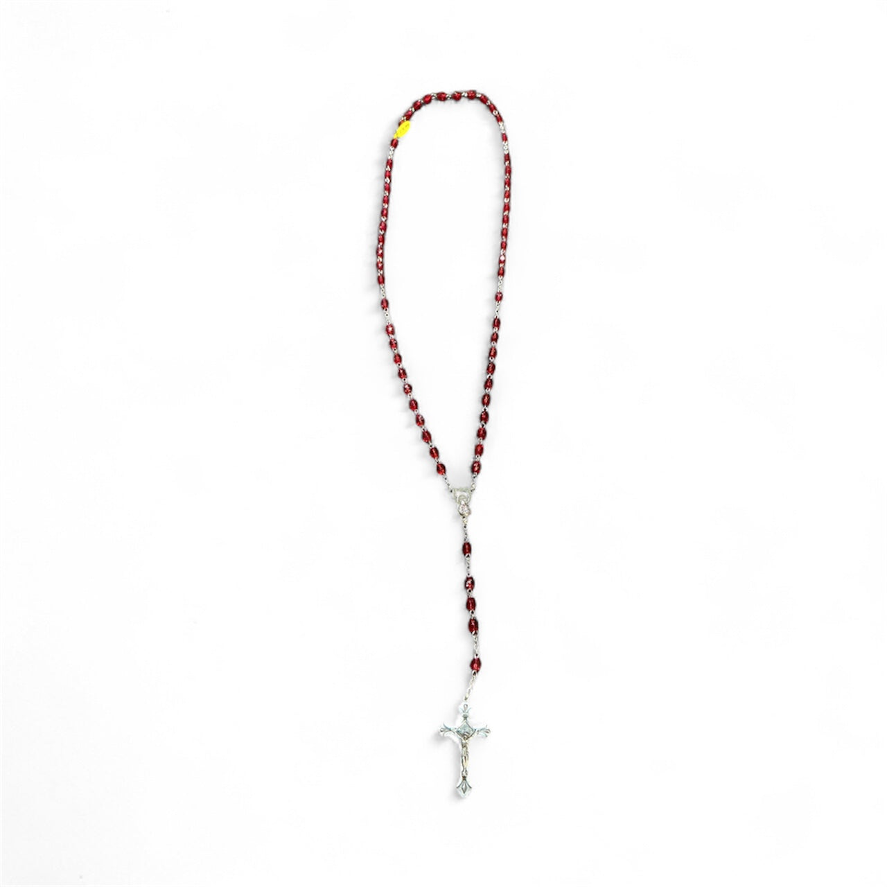 Rosary Crystal Ruby (Red) - July 5MM 18.5"