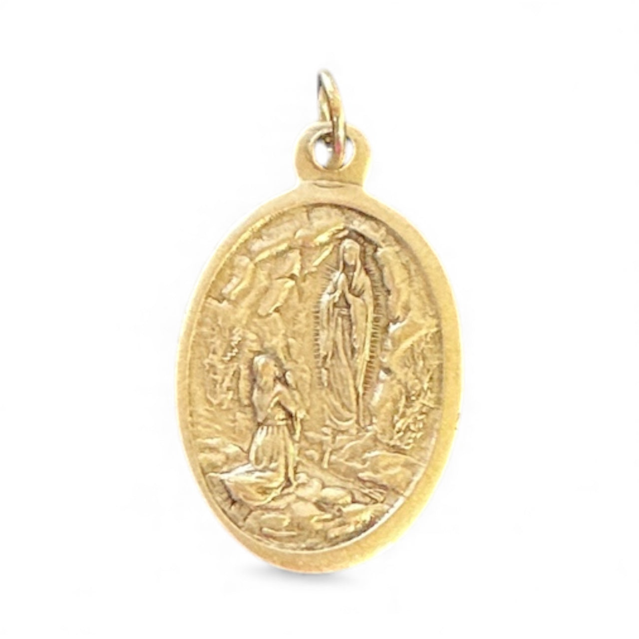 Oxy medal Our Lady Lourdes 1"H
