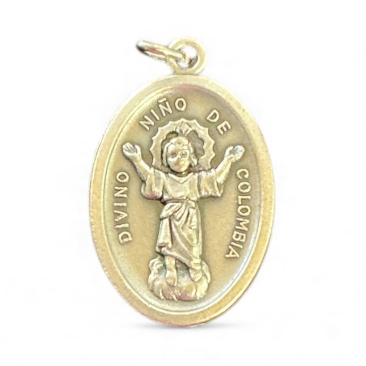 Oxy silver medal Divino Niño 1"H