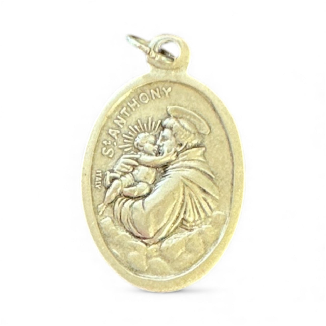 Oxy Silver Medal St.Anthony 1"H