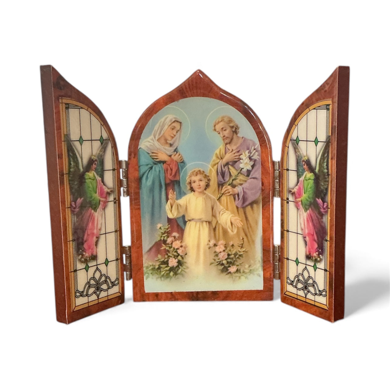 Holy Family triptych 6.2x8.5”