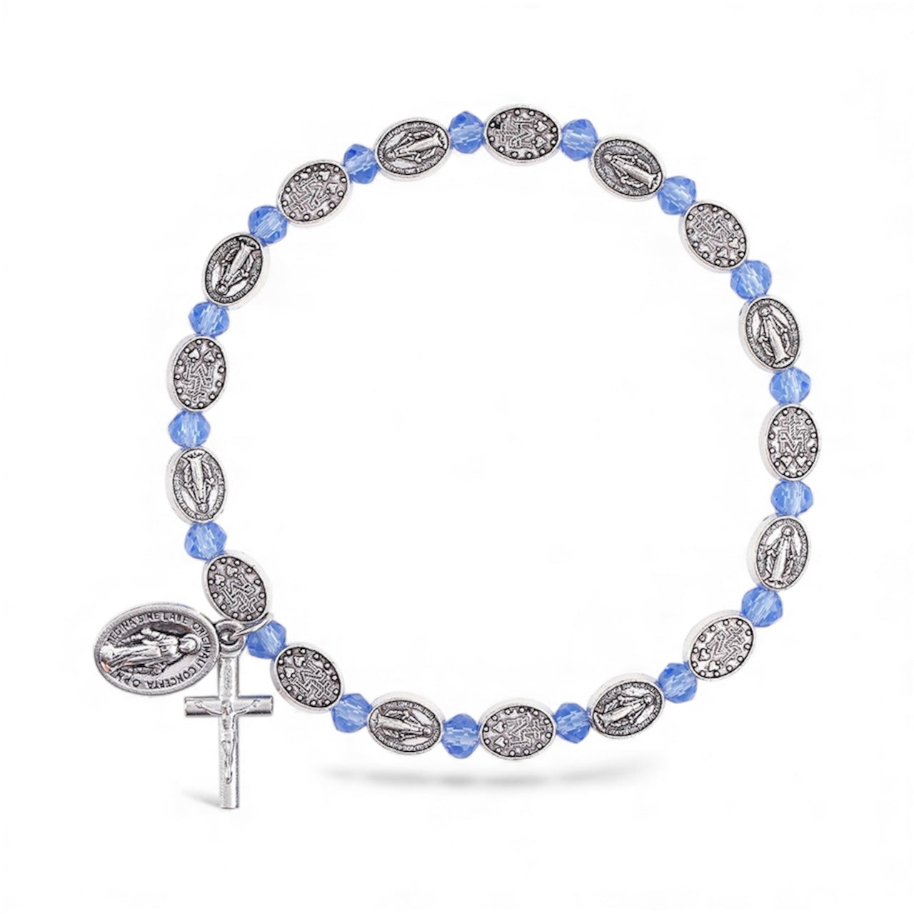 Miraculous Medals Crystal Bracelet Assortment