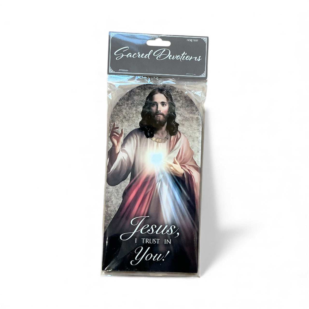Divine Mercy Arched Plaque 10"