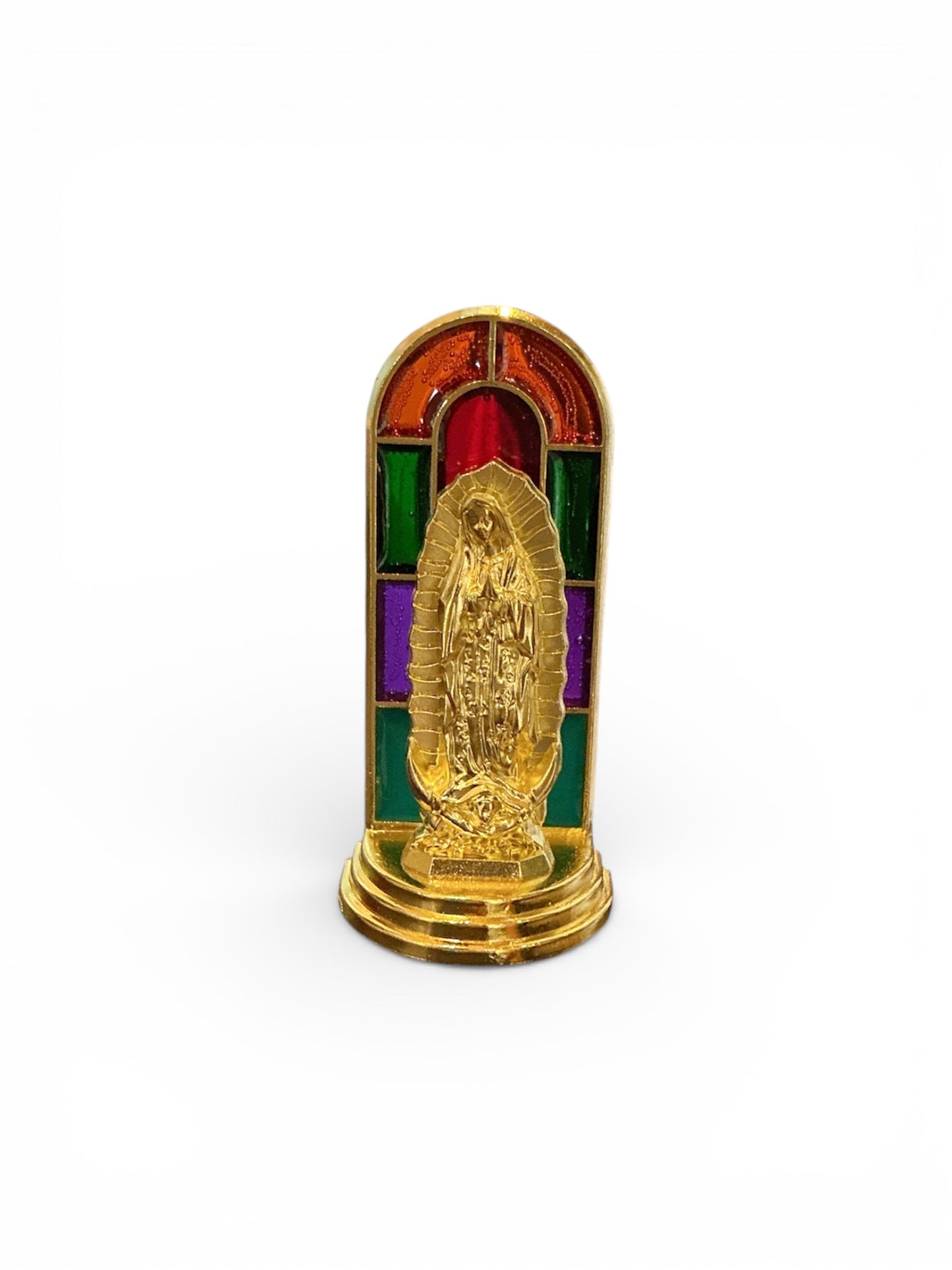 Mini Virgen de Guadalupe Statue Figurine