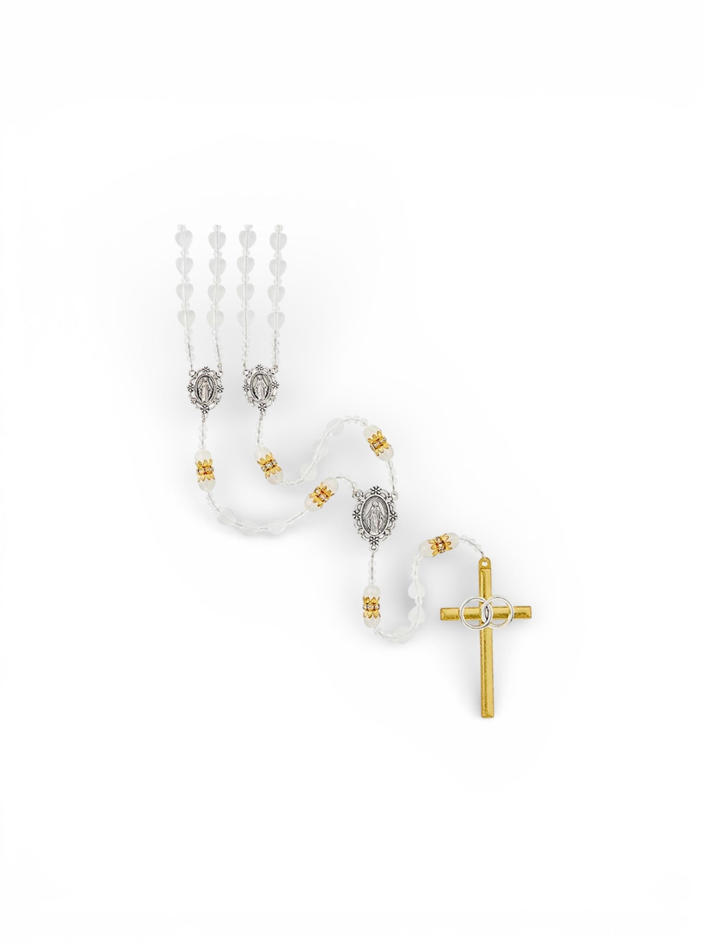 Two-Tone Lasso Wedding Rosary