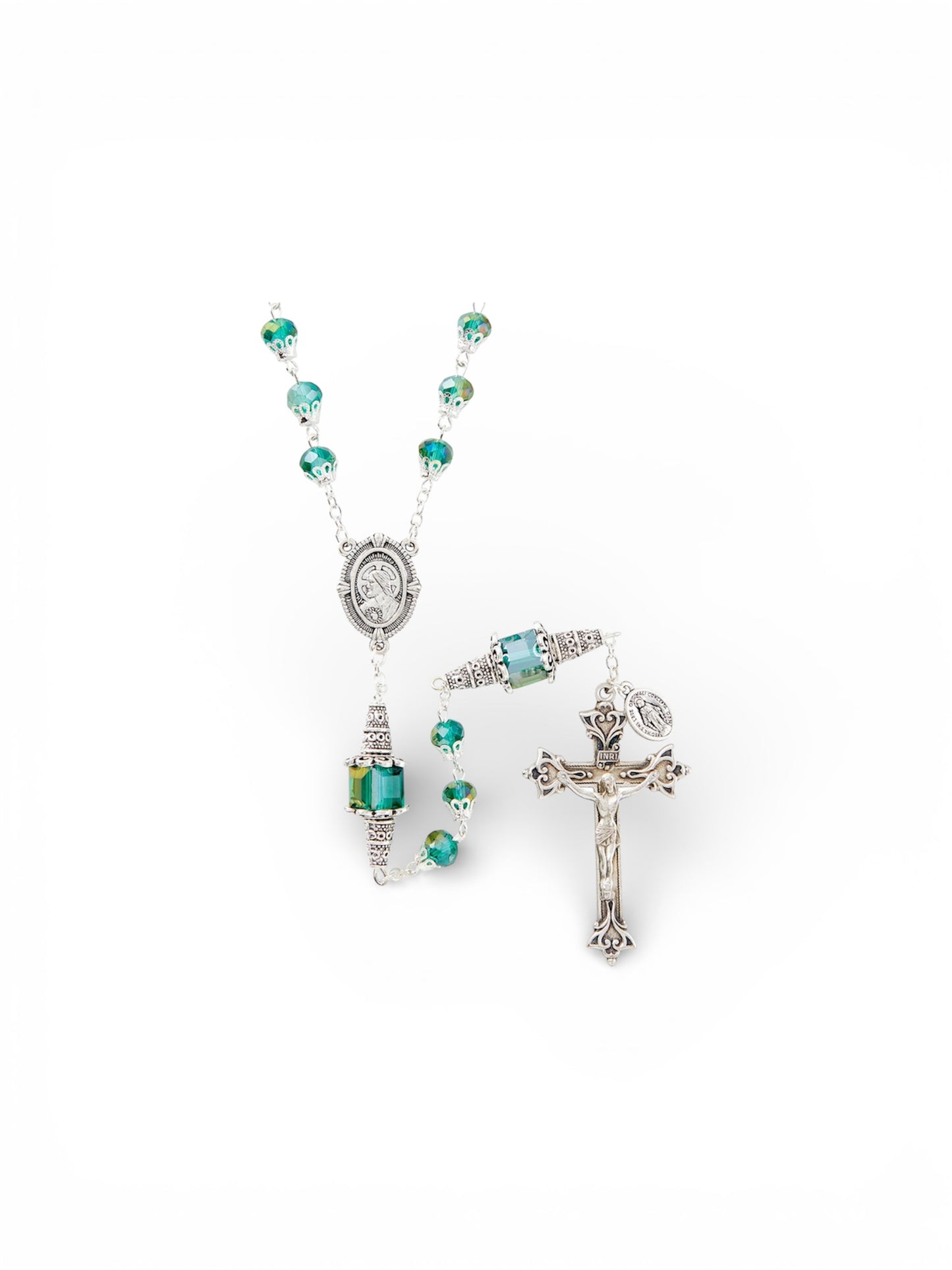 Duomo Di Milano Collection Emerald Rosary