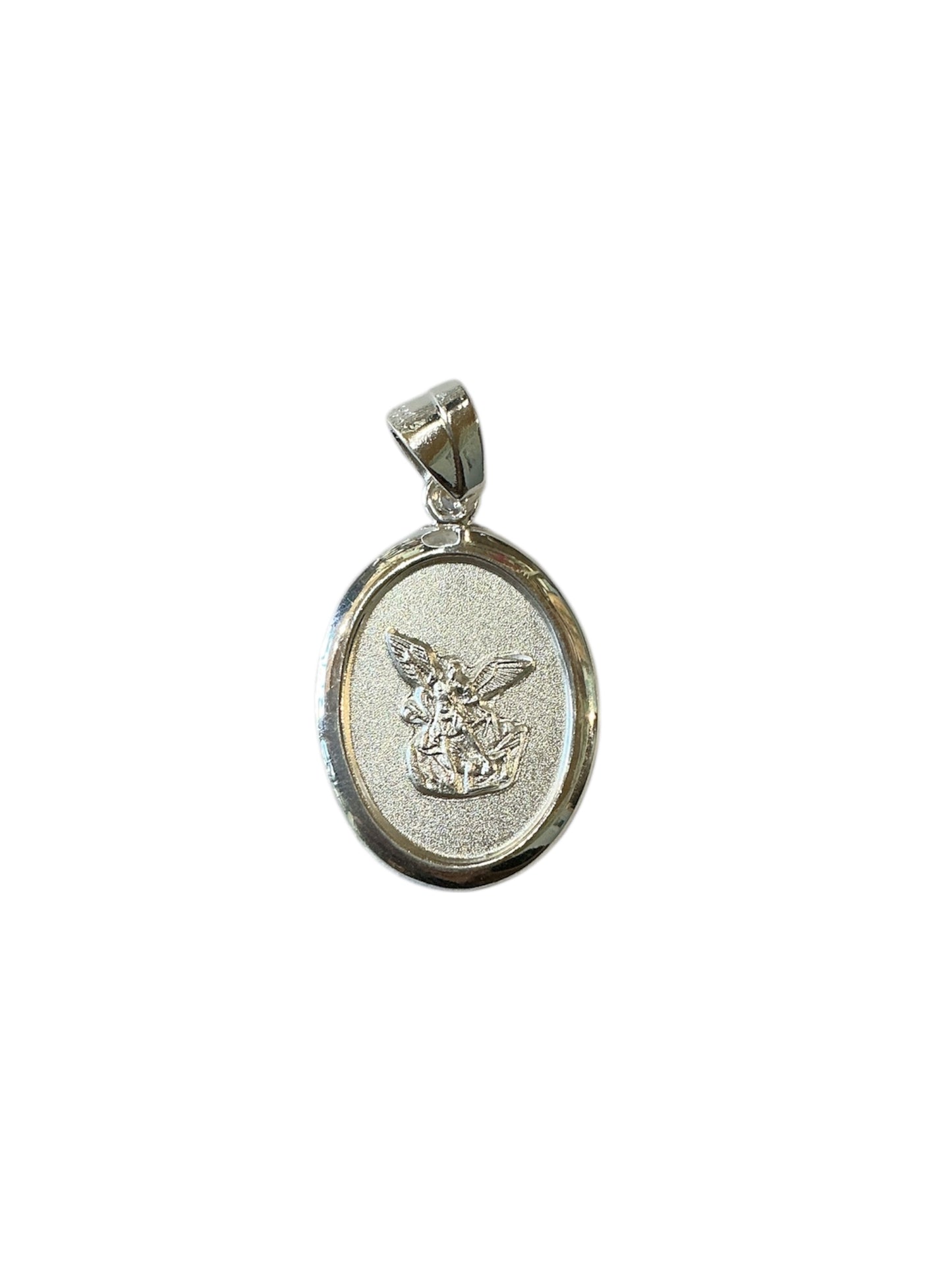 MEDALLA DE PLATA DE SAN MIGUEL 1.25”