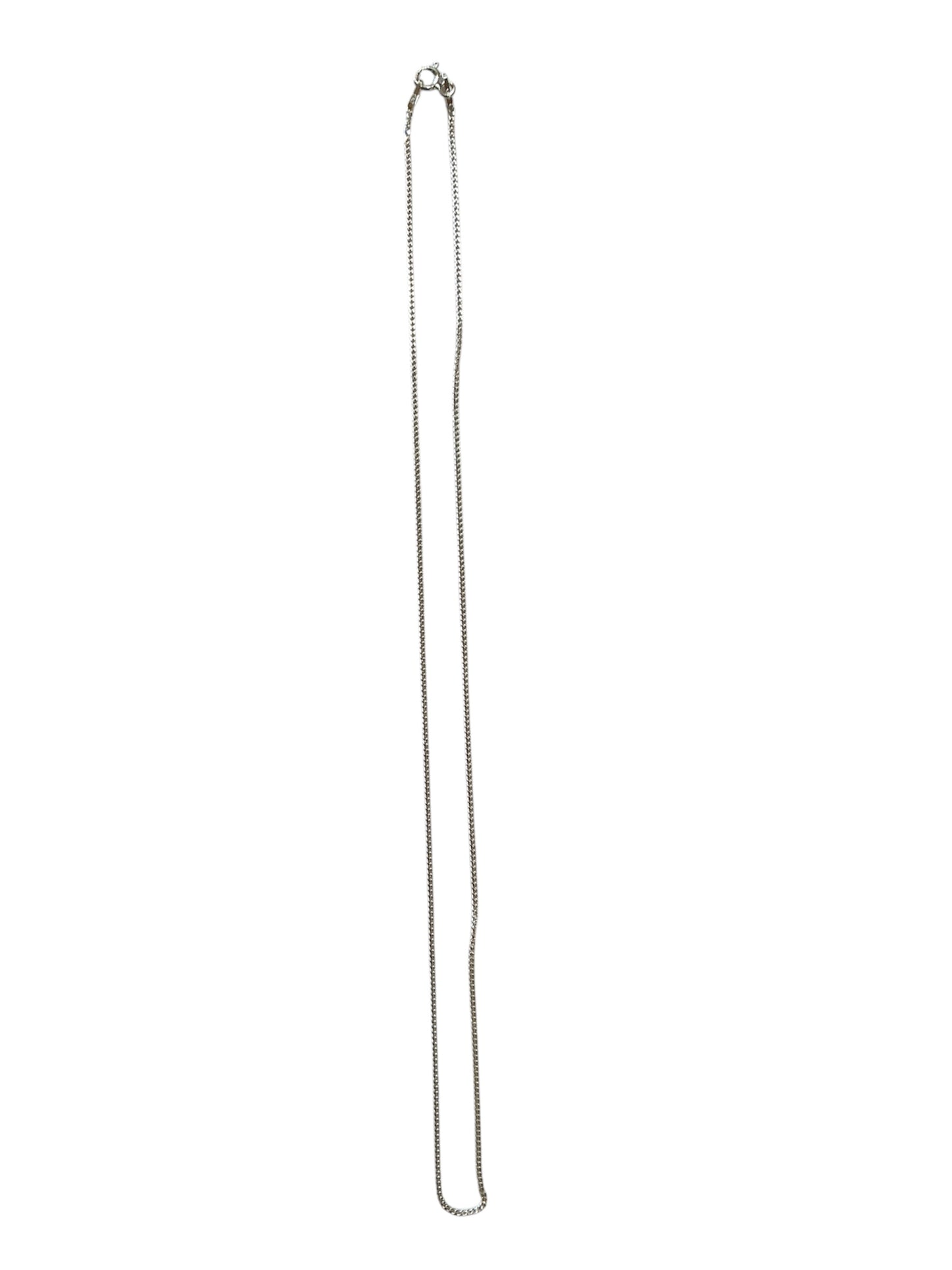 CADENA DE PLATA ESTILO BARBADILLA 16”