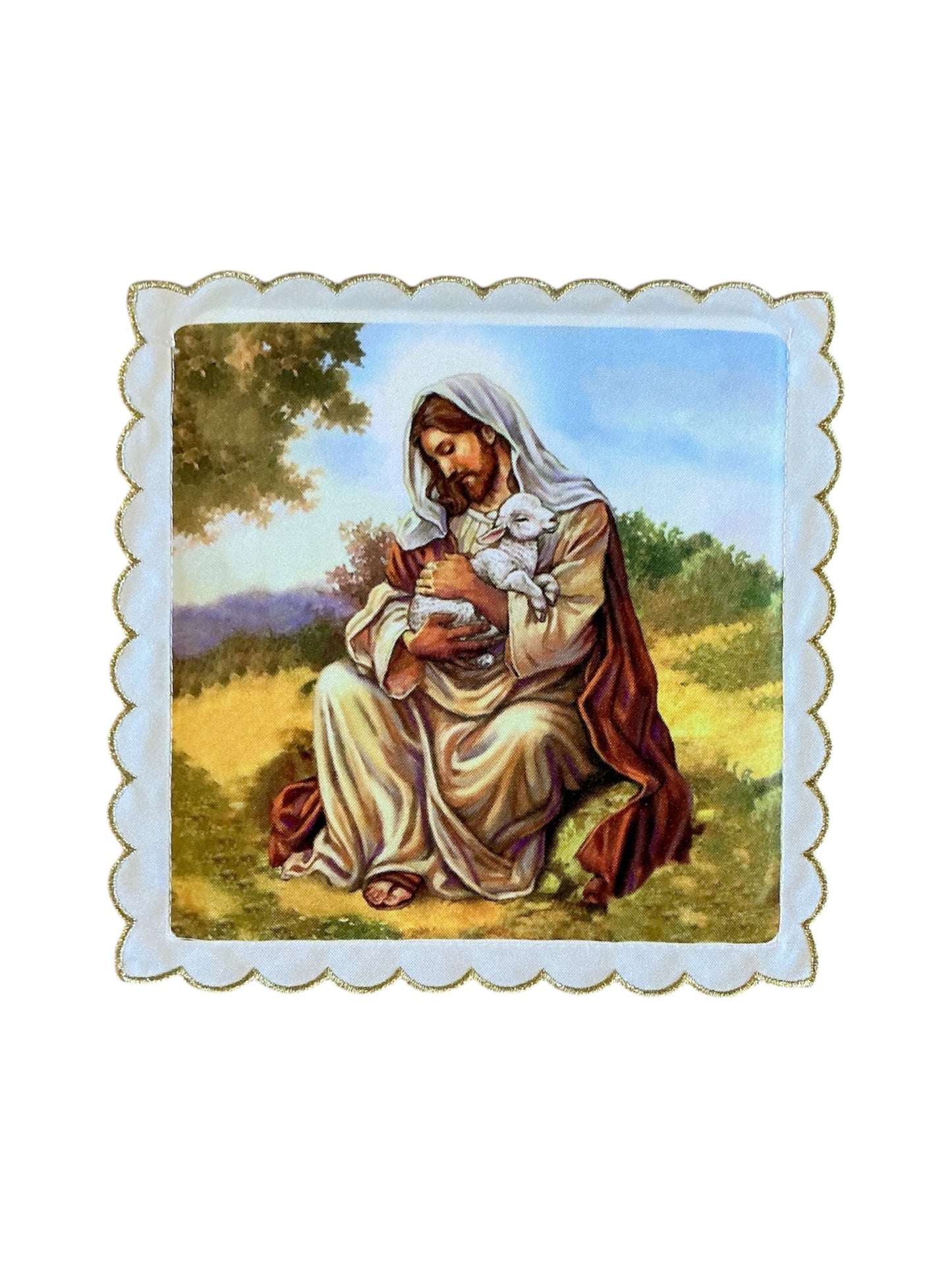 The Good Shepherd Chalice Pall